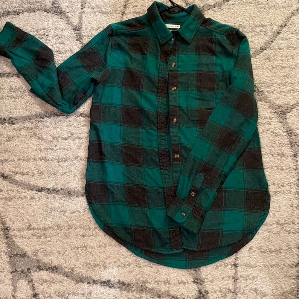 American Eagle boyfriend fit flannel